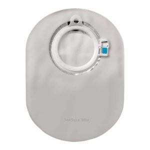 "SenSura Mio Click 2-Piece Closed, Maxi 510ml, 50mm Coupling, With Window Neutral Grey"