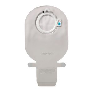 "SenSura Mio Click 2-Piece Drainable, Maxi 510ml, 70mm Coupling, With Window Neutral Grey"