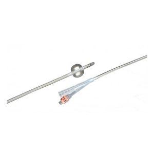 Bardex Catheter 24 G 30cc Silicone 43cm Clear