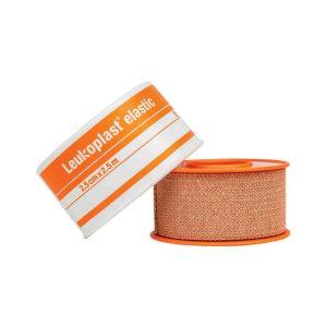 Leukoplast Elastic Tape 2.5cmx2.5m Tan