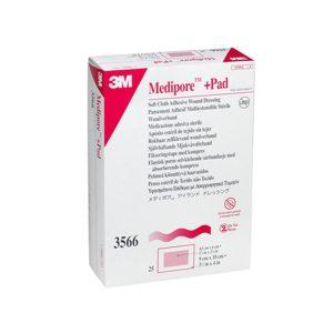 3M Medipore +Pad Soft Cloth Adhesive Wound Dressing 9 cm x 10 cm