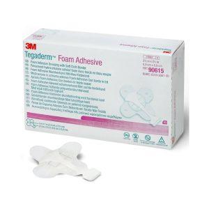 Tegaderm Foam Adhesive Dressing, Mini Wrap, 6.9cm x 6.9cm