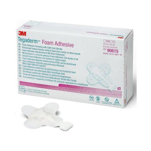 Tegaderm Foam Adhesive Dressing, Mini Wrap, 6.9cm x 6.9cm