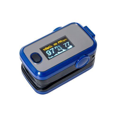Finger Blue Pulse Oximeter