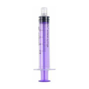 Medicina 5ml Purple Reusable ENFit Syringe