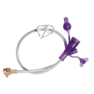 "AMT 2"" Right Angle Dual ENFit® Y-Port Medication Set"