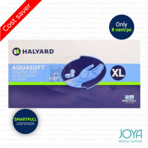 Halyard Aquasoft Nitrile Powder-Free X-Large Examination Gloves