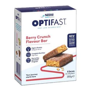 Optifast VLCD Berry Crunch Flavour Bar 65gm