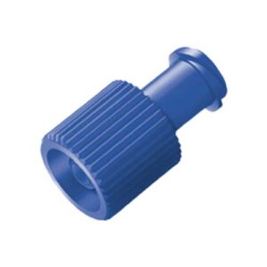 Combi-Stopper Blue Luer Lock Fitting Male/Female Box of 100