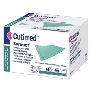 Cutimed Sorbact Dressing Pad 7cm X 9cm