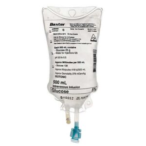 Baxter Glucose 5% IV 500ml