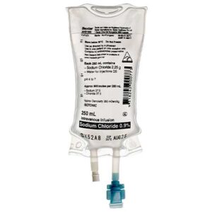 Baxter Sodium Chloride 0.9% IV 250ml