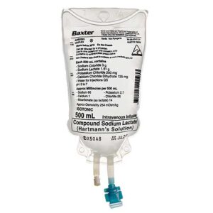 Baxter Compound Sodium Lactate Hartmanns Solution 500ml