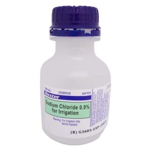 BAXTER Sodium Chloride 0.9% Irrigation 100mL Steripour
