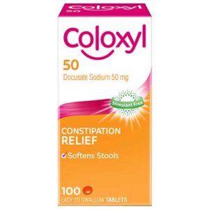 Coloxyl Tab 50mg Jar