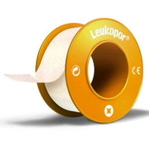 Leukopor Hospital Tape 1.25cmx9.2m