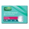 Depend Underwear Normal Unisex 71-107cm S/M 850ml