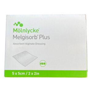 Molnlycke Melgisorb Plus Absorbent Alginate Dressing 5x5cm