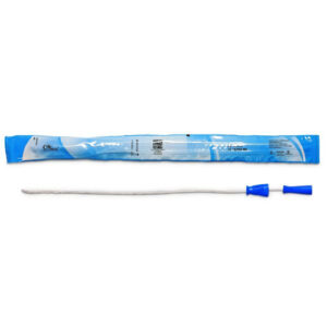 Cure Ultra Catheter Pre Lubricated Straight Tip Blue Male 8FR 40cm
