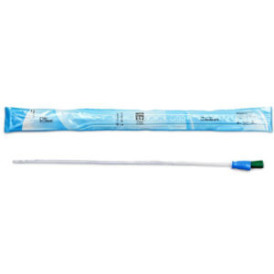 Cure Ultra Catheter Pre Lubricated Straight Tip Green Male14FR 40cm