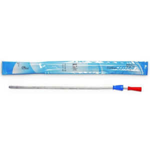 Cure Ultra Catheter Pre Lubricated Straight Tip Red Male 18FR 40cm
