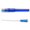 Cure Catheter Twist Pre Lubricated Straight Tip Blue Female 8FR 15cm