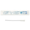 Cure Catheter Nelaton Uncoated Straight Tip White Female 12FR 15cm