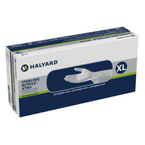 Halyard Sterling Nitrile-Xtra Powder Free X-Large Examination Gloves Box of 100