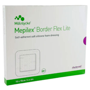 Molnlycke Mepilex Border Flex Lite Dressing 15x15cm