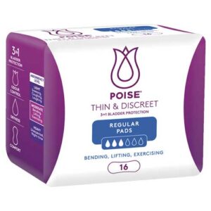 Poise Discreet Pad Regular Female
