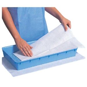 Halyard Absorbent Tray Liners Small 20cm x 24cm Pack of 124