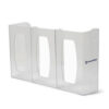 Halyard Exam Glove Dispenser Triple Clear Plastic