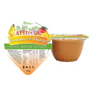 Flavour Creations Fruit With Attitude Banana And Mango Puree 110g