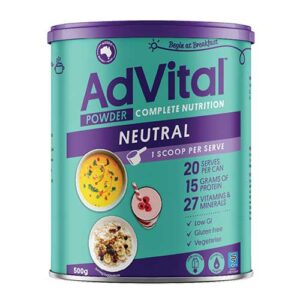 Flavour Creations AdVital Neutral Powder Complete Nutrition 500g
