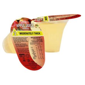 Flavour Creations Apple Juice 400 Level 3 Moderately Thick 175ml Dysphagia Cup RTD