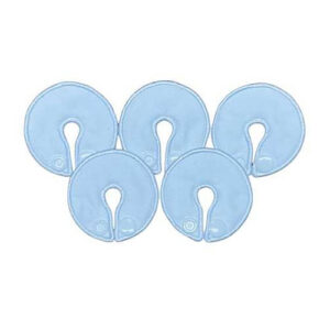 Tubie Fun Regular G-Tube Button Pad White Design