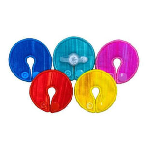 Tubie Fun Regular G-Tube Button Pad Mixed Colours Design
