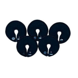 Tubie Fun Regular G-Tube Button Pad Black Design