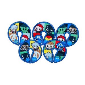 Tubie Fun Regular G-Tube Button Pad Superhero Cartoon Design