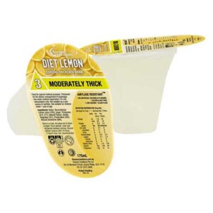 Flavour Creations Diet Lemon Flavour 400 Level 3 Moderately Thick 175ml Dysphagia Cup RTD