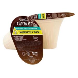 Flavour Creations Nutritionally Complete Chocolate 400 Level 3 Moderately Thick 175ml Dysphagia Cup RTD
