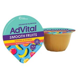 Flavour Creations AdVital Nutritionally Complete Smooth Fruits Banana And Mango 120g