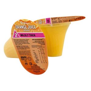 Flavour Creations Orange Juice 150 Level 2 Mildly Thick 175ml Dysphagia Cup RTD