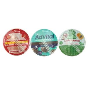 Flavour Creations Round Cup Lid With Spoon