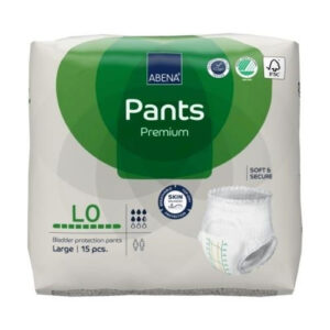 Abena Pants Premium L0 Large Bladder Protection Green 100-140cm 1100ml