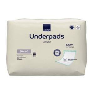 Abena Underpads Classic Disposable Soft Underlays 60x60cm 1250ml