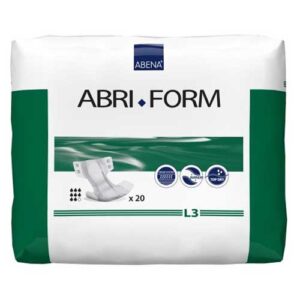 Abena Abri-Form L3 Comfort Green Stripes 100-150cm 3300ml