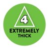 Flavour Creations Round Sticker Level 4 Extremely Thick