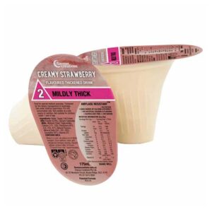 Flavour Creations Creamy Strawberry 150 Level 2 Mildly Thick 175ml Dysphagia RTD