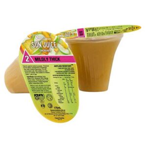 Flavour Creations Sun Juice 150 Level 2 Mildly Thick 175ml Dysphagia Cup RTD